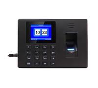 Fingerprint Time Attendance Machine Password Punch Card Device Commute Sign In Automatic Report Generation U Disk Download