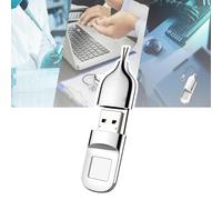 Fingerprint Unlocking Usb Flash Drive, Office Privacy, Fast Transmission, Android/Pc Encrypted Storage, Simple Appearance