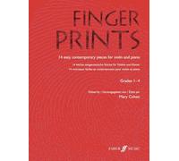Fingerprints: (Violin) (Faber Edition): 14 Easy Contemporary Pieces for Violin and Piano: Grade 1-4
