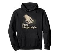 Fingerstyle Acoustic Guitar Player Vintage Concert Poster Pullover Hoodie