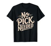 Fingerstyle Acoustic Guitarist No Pick Needed Guitar Player T-Shirt