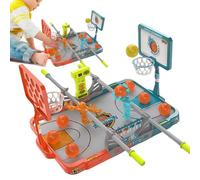 Fingertip Basketball Game | Small Basketball Board Game Kit | Mini Tabletop Games with Smooth Edges for Parties, School, Home, Team Building, Travel