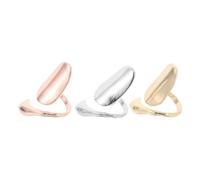 Fingertip Nail Rings Vintage Alloy 3pcs for Women, Halloween Season Punk | Reusable Accessory for Press-on and Acrylic Nails, Photo Shoots and Wedding Looks, Metal Finish