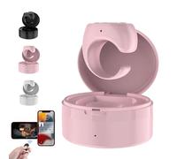 Fingertip Wireless Bluetooth Remote Control, 2 Pieces Wireless Finger Scroller, Blue-Tooth Finger Ring Page Turning Remote Control for Phones Tablets Flip Page (Pink box)