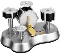 Fingertrommel-Set für Kinder, Mini-Musikinstrument mit LED-Licht, Touch-Percussion Schlagzeug, Tragbares Geschenk für Kindergeburtstag, Partys, Musikunterricht & Reisen