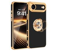 Fingic for iPhone Air Case 360° Rotatable Ring Holder Kickstand Slim Fit