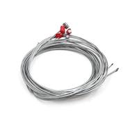 FINGSHEA Motorbike Brake Levers Universal 1.8m Length Metal Clutch Line Cable Wire Brake Accelerator Cable Wire Fit for Motorcycle Scooter Accessories Brake Levers Hand Brakes(5Pcs Clutch)