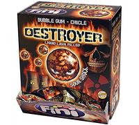 Fini Bubble Gum Chicle Destroyer Sour Shock 200 Pieces