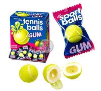 FINI BUBBLEGUM COLA, BALLS, WATERMELON SWEETS LIQUID FILLED CHEWING GUM PACKS