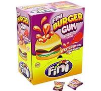 Fini Burger Bubble Gum 200Pcs