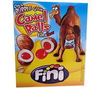 Fini Camel Balls Novelty Bubblegum Sour Candy Packs Full Box 200 Pieces