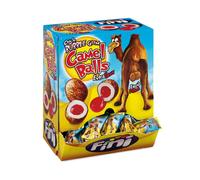 Fini Camel Balls Novelty Bubblegum Sour Candy Packs Full Box 200 Pieces