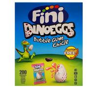 Fini - Dinosaur Cups - Chewing-Gum Filled - Box / Display Stand of 200 Pieces