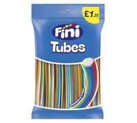 Fini Rainbow Tubes | Case of 12 x 140g | Multi-Coloured Fruity Candy Pencils