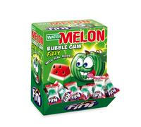 FINI WATERMELON Liquid Filled Bubblegum Retro Sweets & Candy Water Melon (200)