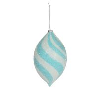 Finial Hanging Decoration 27Cm - Turquoise