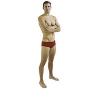FINIS Men's Aqua Short Solid Red 32 Swim Briefs