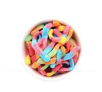 Fini's Ultimate Candy Mix: Strawberry Tubes, Fizzy Worms, Fried Eggs & Strawberry Kisses (Box of 1 Kg) - Snack, Bonbon (Strawberry Tubes)