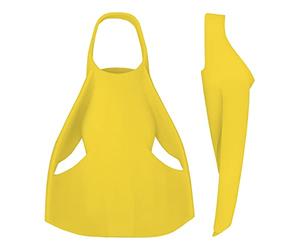 FINIS Unisex Finis Edge Fin Yellow Small, Yellow, EU 37.5-40 UK