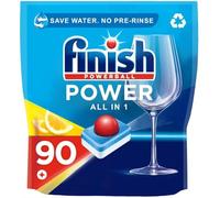 Finish All in One Dishwasher Tablets Regular Scent 90's(Packaging May Vary)