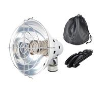 Finish Backpacking Stove Set Includes 2 Base Stands, Flexible for Tanks Changeable Flame Security Guard Low Profile 11oz Carry Bag Adjustable Temperature Control