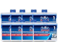 Finish Dishwasher Machine Cleaner | Original | Pack of 8, 250ml Each |Deep Cleans and Helps to prolong life of your dishwasher
