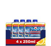 Finish, Dishwasher Cleaner, Lemon Scent, 1.0L (250ml x 4 pck),