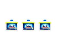 Finish Dishwasher Cleaner, Lemon Sparkle, 250ml, Pack of 3