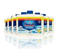 Finish Dishwasher Cleaner Liquid, Lemon Sparkle, 250mL (Pack of 6)