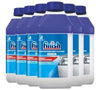 Finish Dishwasher Deep Cleaner Active - Regular Scent, 6 x 250ml Bottles, Bulk Buy for Effective Dishwasher Maintenance