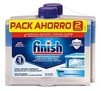 Finish Dishwasher Liquid limpiamaquinas Dishwasher Machine Regular 250 ml Duplo - Package of 2 x 125 ml - Total: 250 ml