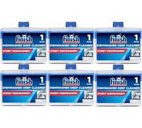 Finish Dishwasher Machine Cleaner | Original | Pack of 6, 250ml Each |Deep Cleans and Helps to prolong life of your dishwasher