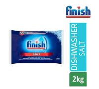 Finish Dishwasher Salt 2Kg Soften Water to Prevent Limescale And Watermarks