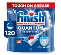 Finish Dishwasher Tablet, Quantum Infinity Shine, 120 Tablets, Fresh