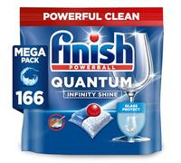 Finish Quantum Infinity Shine Dishwasher Tablets Bulk | Scent : Fresh | Size: 166 Dishwasher Tabs ( 83 tabs x 2) | For Sparkling Clean