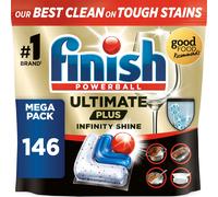 Finish Dishwasher Tablet, Ultimate Plus Infinity Shine, 146 Tabs (73