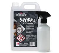 Finish Line Brake and Clutch Cleaner 5L with Brake Cleaner Spray Bottle 1L | Disc Brake Cleaner Removes Oil, Grease and Brake Dust | Improves Braking Efficiency | For Cars, Motorcycles & Bicycles