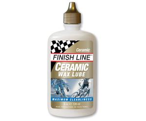 Finish Line Ceramic Wax Bike Cycle Lubricant Lube -120ml