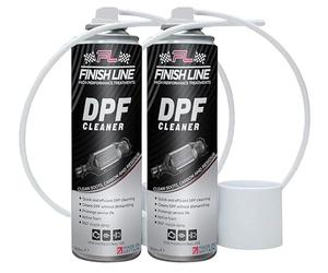Finish Line Diesel Particulate Filter Cleaner, 500ml, Professional DPF and EGR System Cleaner, Made in Britain, Pack of 2