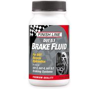 Finish Line Dot 5.1 Brake Fluid - For Bicycle Hydraulic Brakes - 120ml/4oz