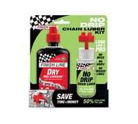 FINISH LINE Dry chain lube combo 4OZ NO DRIP CROSS COUNTRY