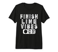 Finish Line Vibes On - Racing Enthusiasts Premium T-Shirt
