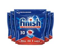 Finish Max All in 1 Powerball, Original, 30 Tabs (5-Pack)