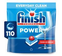 Finish Power Dishwasher Tablets 110 Tabs Fresh Scent Everyday Clean and Shine
