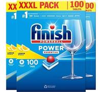 Finish Power Essential Dishwasher Tablets Lemon 300 Tabs