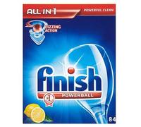 Finish Powerball All in 1 Dishwasher Tablets 84 Lemon Sparkle