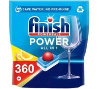Finish Powerball All in 1 Max Lemon Dishwasher Mega Value Tablets 4 x 90 Count