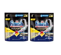 Finish Powerball All in 1 Ultimate Dishwasher Tablets 52's Lemon Pack of 2