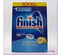 Finish Powerball Classic Dishwasher Tablets (100 Pack) Lemon Sparkle