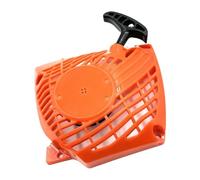 Finish Pull Begin Assembly for CS370 CS400 Chainsaw Against Wear ABS Construction Fast Consistent Engine Igniting Against Wear Chainsaw Starter Replacement